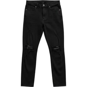 Paige Black Distressed Skinny Jeans Size 31 Mens Denim Pants